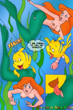 DrawnSex.com Little Mermaid 3