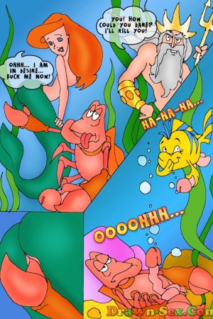 DrawnSex.com Little Mermaid 8