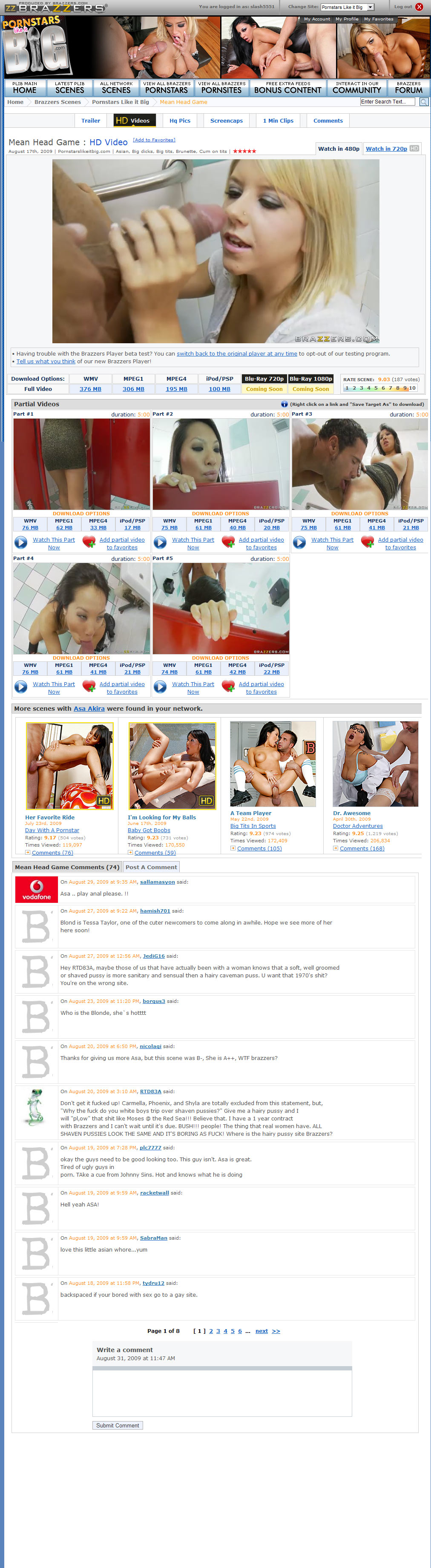 Porn Stars Like It Big members area preview 2