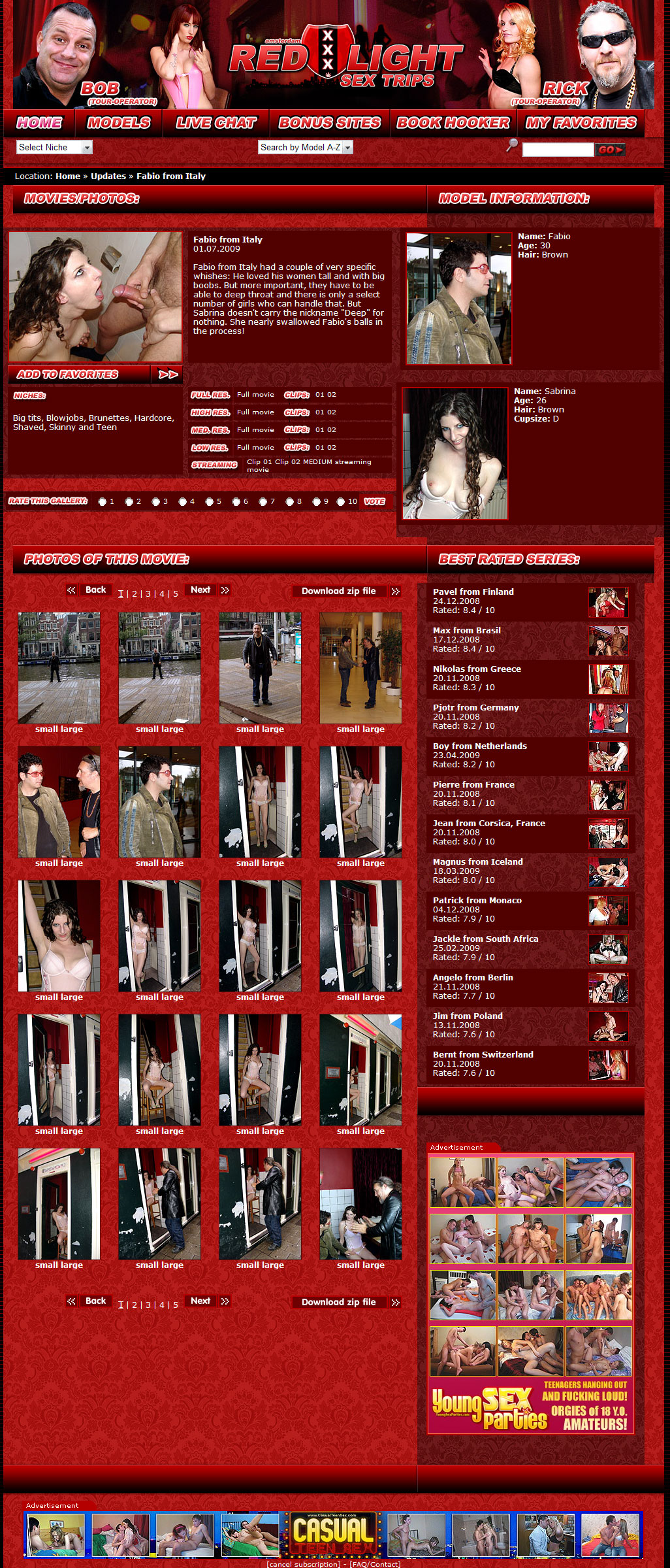 Red Light Sex Trips members area preview 2