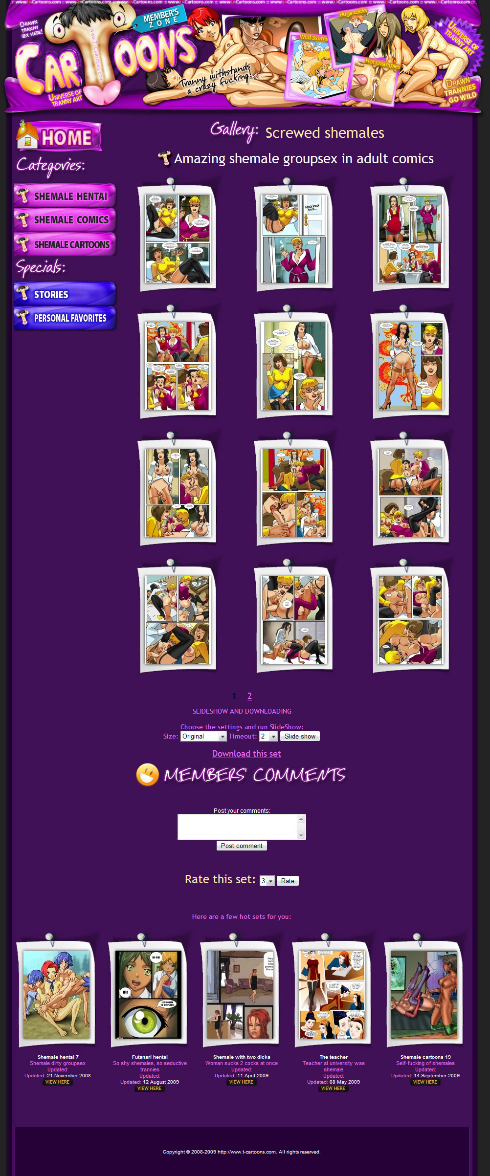 T Cartoons members area preview 2