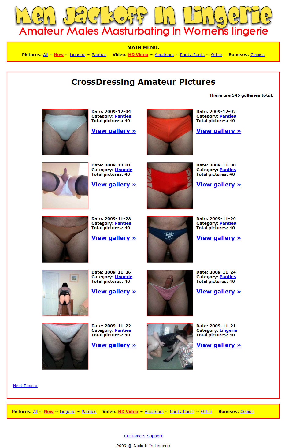 JackOff In Lingerie members area preview 1