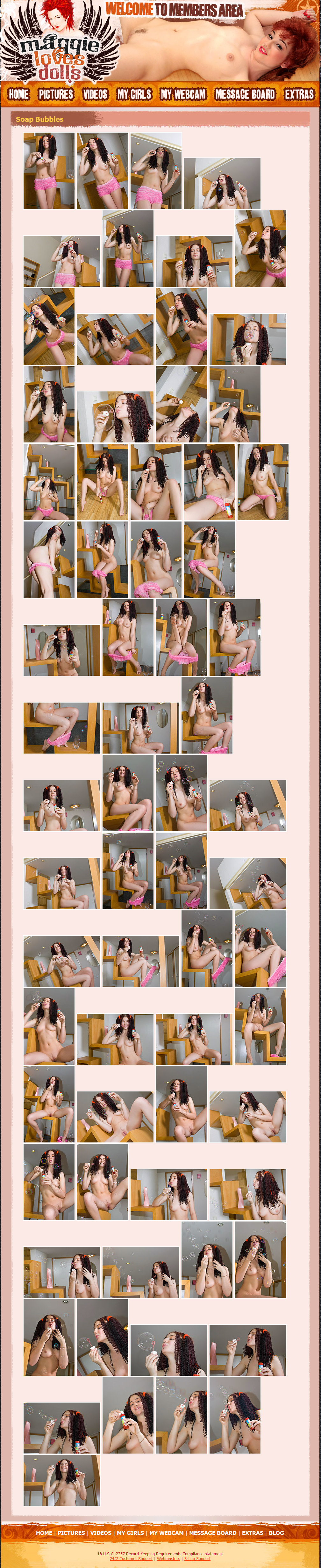 Maggie Loves Dolls members area preview 2