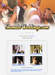 Shemale Weddings members area preview