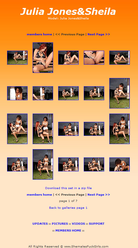 Shemales Fuck Girls members area preview 2