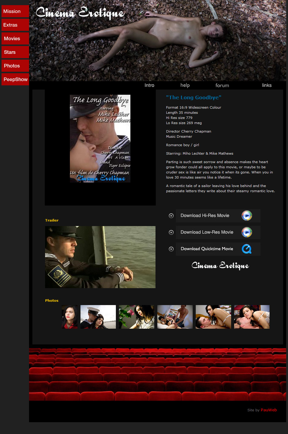Cinema Erotique members area preview 1