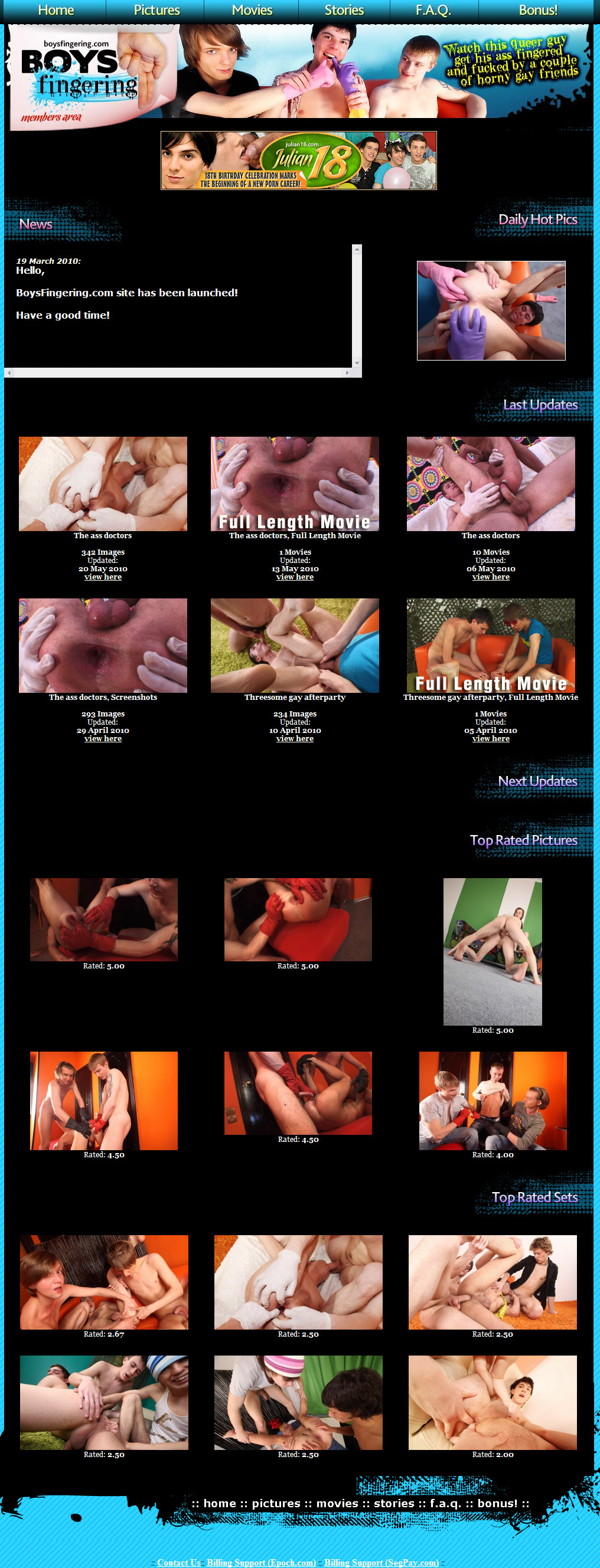 Boys Fingering members area preview 1