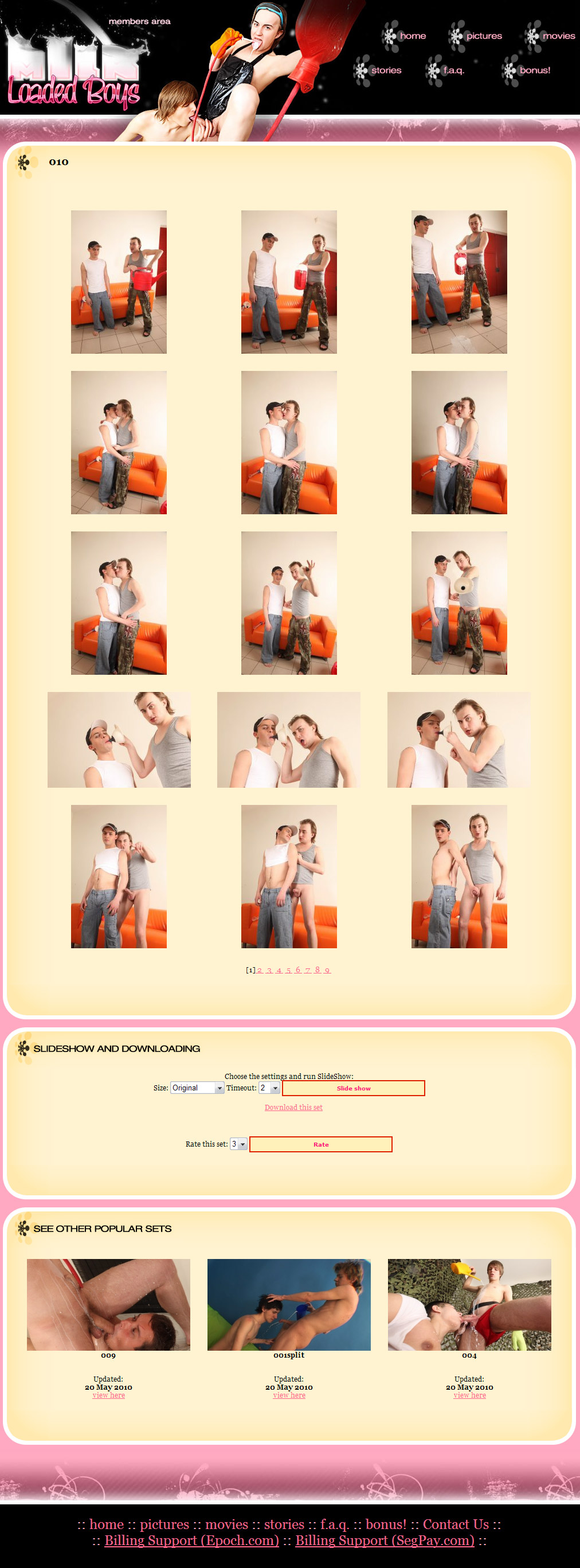 Milk Loaded Boys members area preview 2