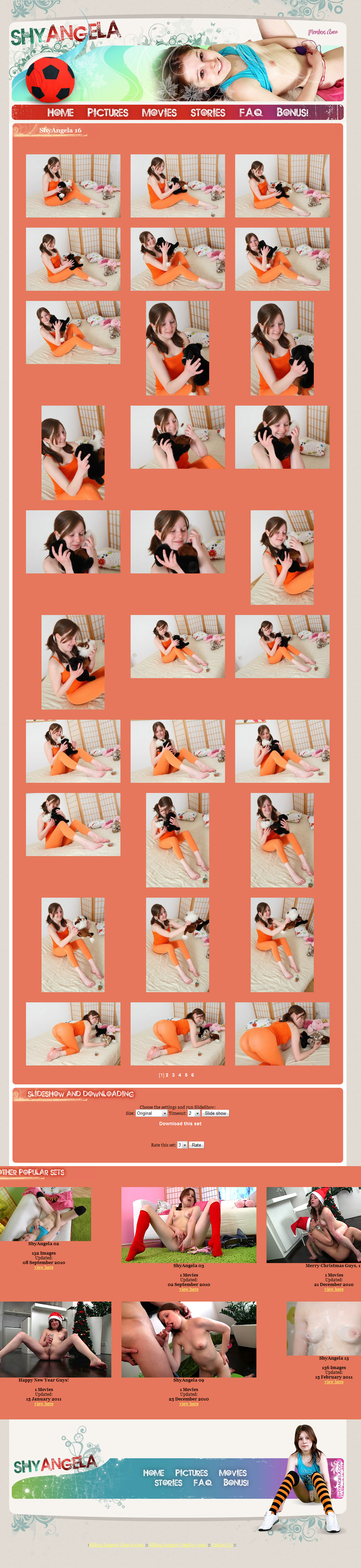 Shy Angela members area preview 2