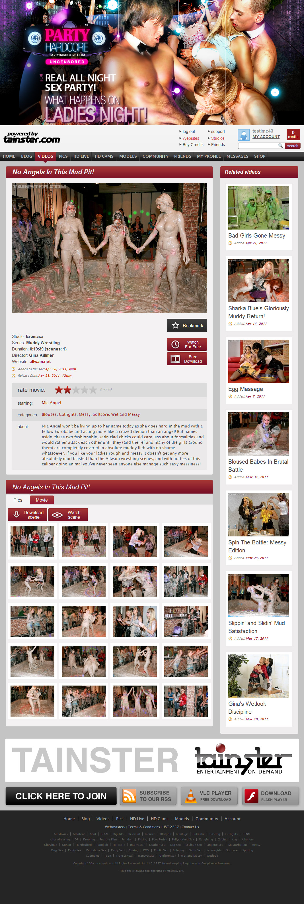 All Wam members area preview 2