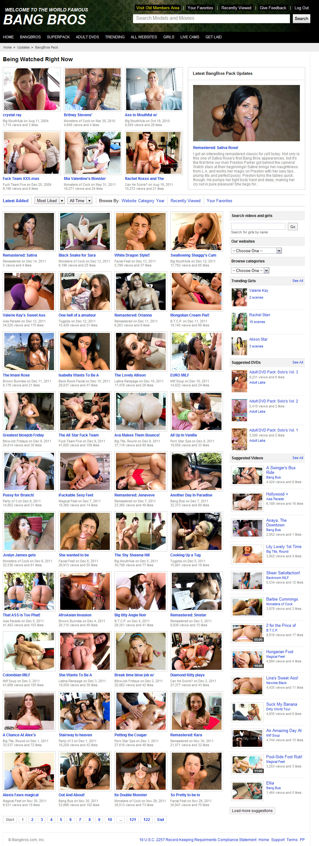 Bangbros Network members area preview 1