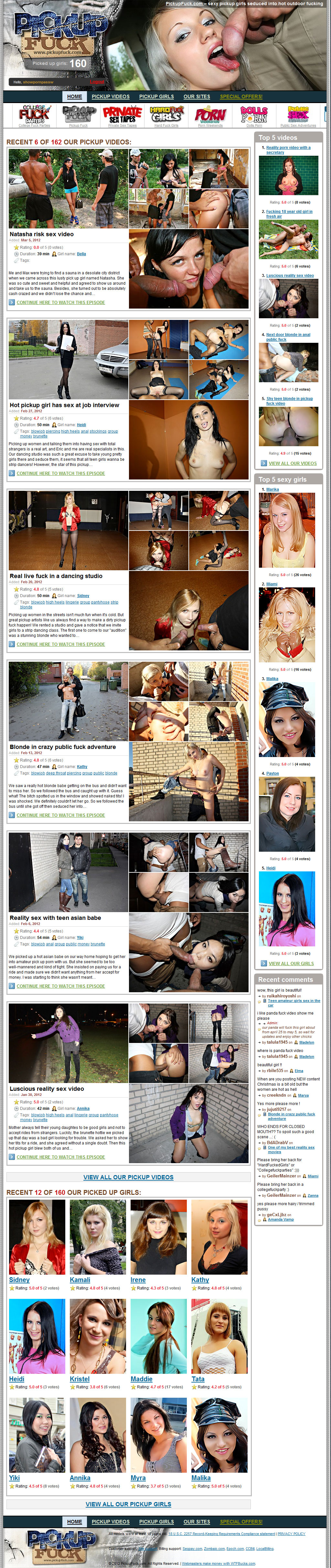 Pickup Fuck members area preview 1