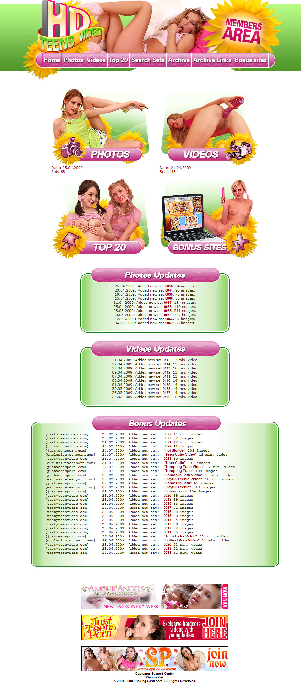 HD Teens Video members area preview 1