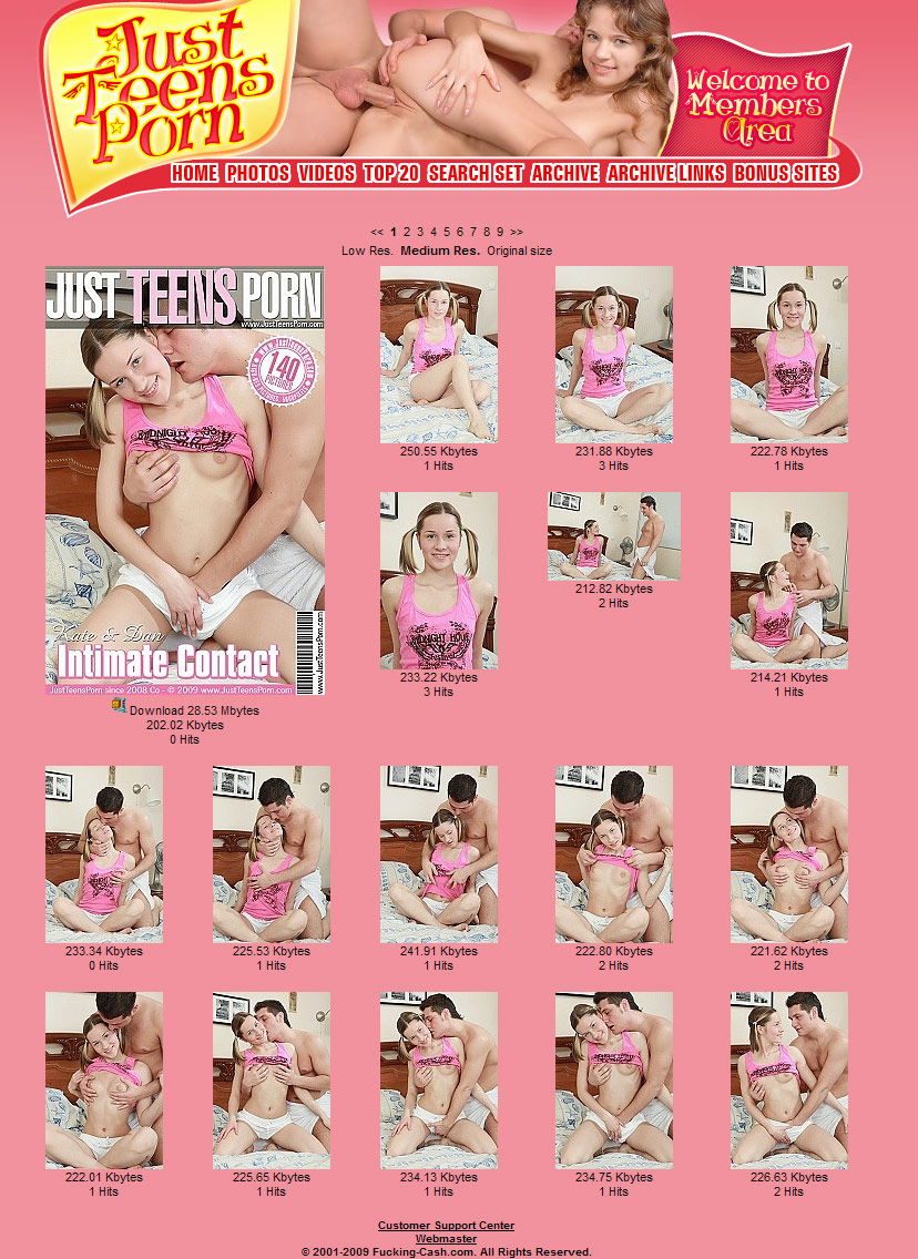 Just Teens Porn members area preview 2