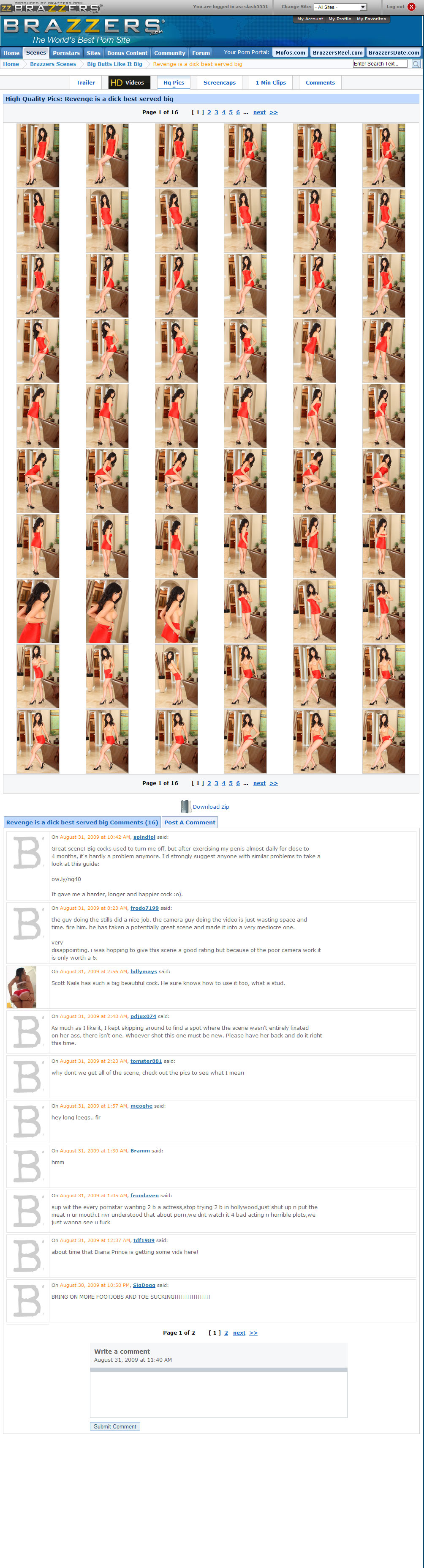 Brazzers Network members area preview 2